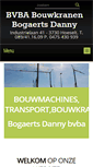 Mobile Screenshot of bouwkranen-bogaerts.be